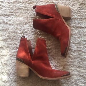 Rust Jeffrey Campbell Cromwell bootie